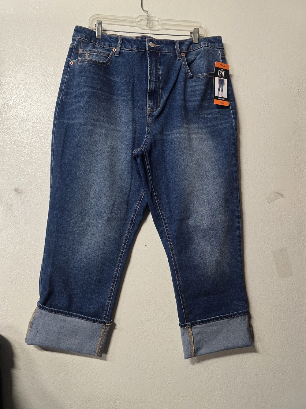 FRYE High-Rise Women’s Jeans - Dark Blue